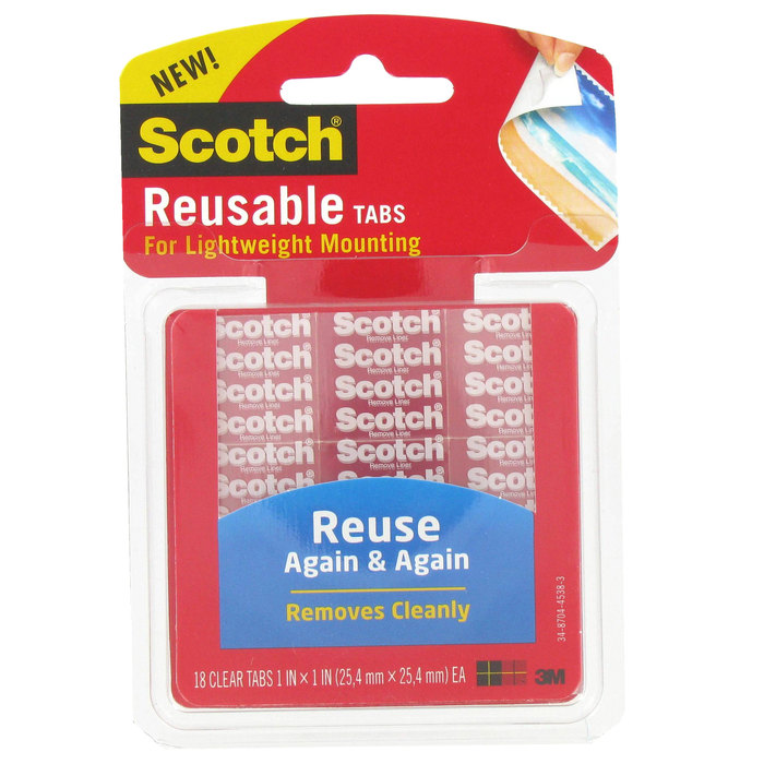Scotch Reusable Mounting Tabs Hobby Lobby 956052